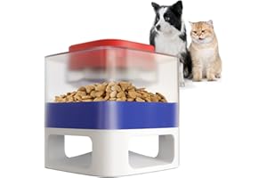 RUJOI Nourriture Puzzle Feeder Toy – Traiter Disprin Dog Dog Dog Dolly Feature, D'une Feeder Dog Bowl, Interactive Dog Toys, IQ Training & Mental Enrichment, Automatic Dog Feeder Treat Toys/RPET-F03