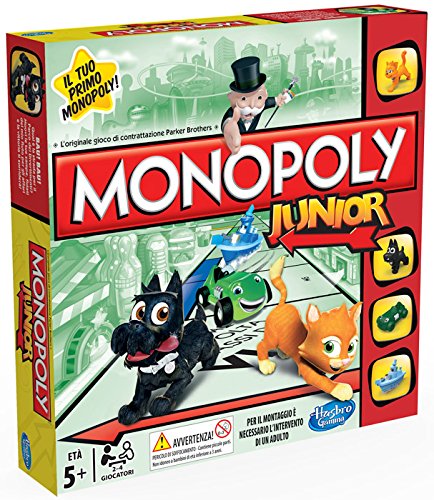 Preisvergleich Produktbild Desconocido Hasbro Gaming Monopoly Junior Italienische Version bunt
