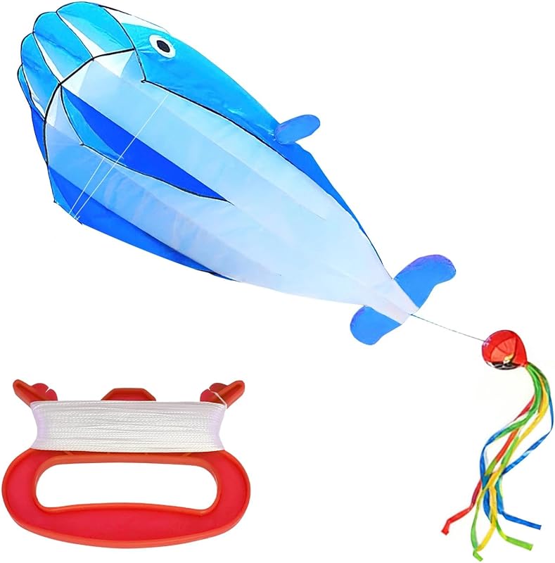 Darryy Cerf-volant pieuvre pour enfants, 550 x 120 cm, avec cordon de 100 m, pour enfants à partir de 10 ans et adultes