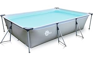 your GEAR Steel Frame Pool - div. Modelle/Größen - rund rechteckig oder quadratisch, 70-122 cm hoch Stahlrahmenpool Gartenpool Aufstellpool Schwimmbecken 300x200 300x300 400x200 Ø 366cm Ø 457cm