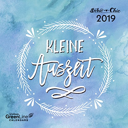 Sheepworld Boho 2019 - Broschürenkalender, Sprüchekalender, Wandkalender - 30 x 30 cm