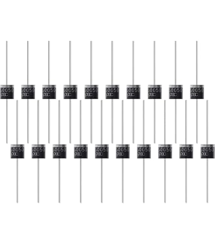 Chanzon 1N4002 Rectifier Diodes - Pack Of 100 Pieces, 1A 100V DO-41 - View #7