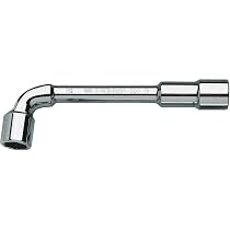 FACOM Clé à Pipe 6 Pans 1/2" - Clé Plate Percée 6 X 1/2 Pouces - Outil Pro Chromé