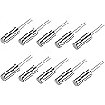 sourcing map DIP Quartz Crystal Oscillators Resonators 32.768KHz Replacements 2 X 6mm 10 Pcs