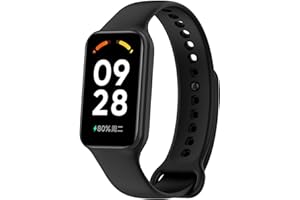 Panda Bobo Watch Strap for Xiaomi Smart Band 8 Active/Redmi Band 2, Silicone Sport Replacement Band for Xiaomi Mi Band 8 Active/Redmi Band 2