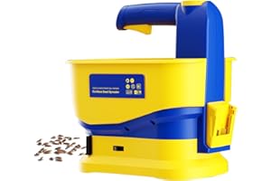 FORDWALT Cordless Seed Spreader for Dewalt 18V Battery -Capacity 5.5L Handheld Power Spreaders With Variable Flow Rate,Adjustable Scatter Width,for Grass Seed, Feed and Fertiliser(Battery Not Included)