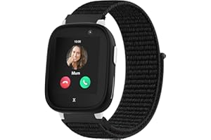 Oumida Kinder Nylon Armbänder kompatibel mit Xplora X6 Armband, Kids Smartwatch Uhrenarmbänder, Verstellbares Armband mit Klettverschluss, Weiches Ersatzband für Mädchen Jungen für Xplora X6 Play