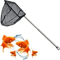 Retino Da Pesca Rete Da Pesca In Lega Di Alluminio Da 35 Cm, Rete Pieghevole For Esterni, Rete Da Immersione Profonda, Testa Rotonda, Piccola Rete Da Pesca Guadino Pesca (Color