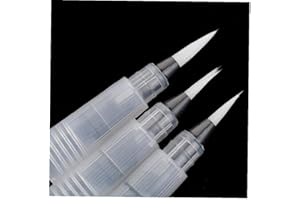 CASECOVER 3pcs Watercolor Cake Decorating Tools Water Brush Painting Pen Fondant Cake Pen Decor