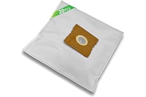 CARTLING 10 Bolsas de aspiradora para NILFISK Coupe Neo, NILFISK One, NILFISK Go, NILFISK GM 60, NILFISK Bravo, Komýel zu NILFISK 78602600 und 30050002 | Bolsas de 5 capas + 2 filtros