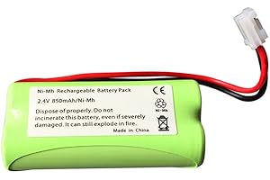 ABC Products® Replacement Tomy Rechargeable Battery Pack LP175N / TP71028B for TD300, TD350, TF525 Digital Plus Baby Infant Monitor etc