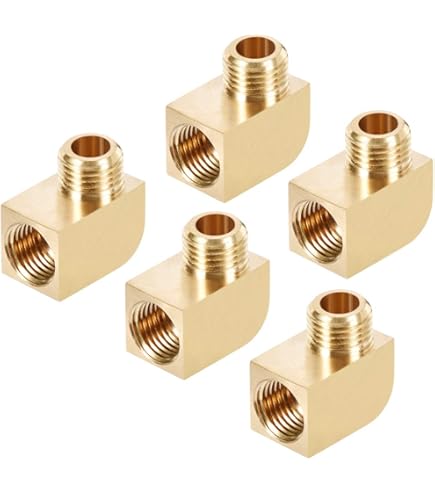 X AUTOHAUX Lot De 10 Graisseurs Droits M10x1 Avec Capuchon Anti-poussière - Raccord Nipple Voiture