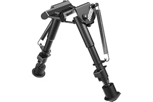 Feyachi B13 Mlok Bipied 6-9 Pouces bipied Rilfe léger se Fixe Directement au système Mlok pour la Chasse et Le tir(Sable)