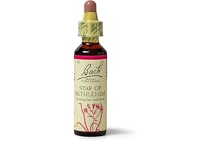 BACH FLOWER REMEDIES Bach Original Flower Remedies (Star Of Bethlehem) Find Joy & Hope, Be Comforted, Emotional Wellness, Natural Flower Essence, 20ml
