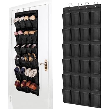 Schuh-Organizer Mit 35 Taschen Für Die Tür – 120 G/m² Stoff, Bis 27 Kg Belastbar