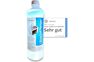 GlobaClean Ultrasonic Cleaner koncentrat 1 l – ultradźwiękowy środek czyszczący do okularów, biżuterii, protez, warsztatu