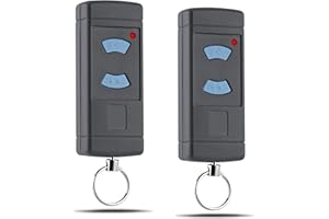 ZANPIERO 2 Stück Garagentor Handsender für Hörmann HSE2-868, HSM4-868, HS4-868, Kompatibel mit Hörmann Blue Buttons 868.3MHz Garage Fernbedienung Handset