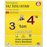 3'ten 4'e T&uuml;rk&ccedil;e Matematik Hazırlık Kitabı (Kapak Resmi değişebilir)
