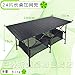 Produktbild Xing Lin Klapp Tisch Outdoor Klappbarer Aluminium Legierung Stall Tabelle Portable Ultra-Light Grill Fahren Kleines Rechteck Stripe Wild Dinette, 24 Stück 140*70*70 Mit String Beutel