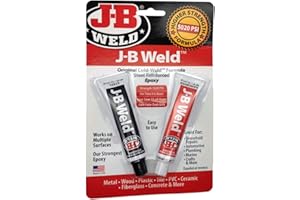 J-B Weld 8265S Cold Weld Steel Reinforced Epoxy with Hardener, 2 oz by J-B Weld