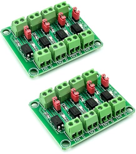 24V Naar 5V 12V 3.3V 1.8V 4 Kanaals Optocoupler Isolatie Board Geïsoleerde Modul