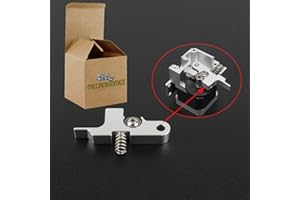 MECANIGOMEZ FABRICANTES Palanca del Extrusor para la Impresora Artillery Sidewinder 3D X1. Brazo de Metal para extrusor Titán Aero Artillery Sidewinder X1 Y Artillery Genius. Color Plata.1,75 mm.