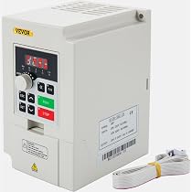 Variateur De Fréquence Monophasé 220V → Triphasé 220V - Pour Moteur 3,7 KW - Économie D'énergie, Réglage Vitesse