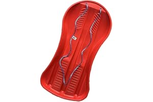 PALMZEN SNOW SLEDGE UK MANUFACTURED SLEIGH TOBOGGAN SLED ROPE PLASTIC SKI BOARD