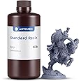 ANYCUBIC LCD UV 405nm Rapid Resin for 3D Printer-500ml/ 500g-Bottle Random Grey 1L POT061