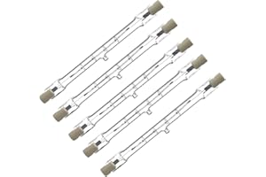 Live-wire-direct 5 x 118mm 240V Eco R7S Linear Halogen Lamp Tube Light Bulbs Floodlights (120, Watts)