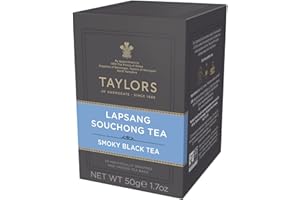 Taylors of Harrogate Lapsang Souchong Tea 20 Wrapped & Tagged Tea Bags