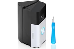 DUNEAR Adjustable (30 to 55 Degree) Doorbell Mount, Doorbell Angle Mount Compatible with Video Doorbell 1/2/ 3/4/ Battery Plus & Pro, Doorbell Camera Door Bracket Wedge Kit for Home