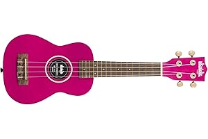 Kala Ukadelic ‘UK-Dragonfruit’ Soprano Ukulele, purple 'dragon fruit'