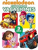  Cuaderno de vacaciones Nickelodeon. 3 años