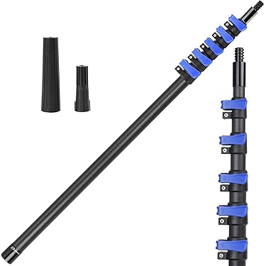 BTOER Paint Brush Extender Paint Roller Extension Pole Clamping Tool Telescopic Rod Paint Handle Tool For Painting The Ceiling - View #9