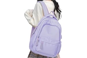 HYC00 Plecak szkolny damski tornister nastolatki dziewczęcy,casual plecak podróżny szkolny lekki wodoodporny plecak na laptopa 15.6 cali plecak szkolny na zewnątrz plecak unisex na co dzień