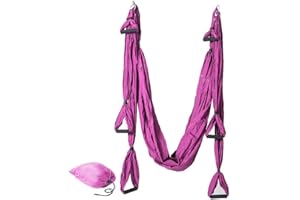 FFITNESS Columpio de yoga antigravedad Asana Yoga, de nailon y tafetán 210T