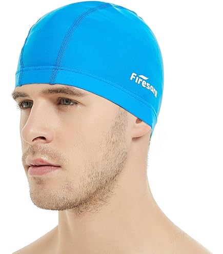 Bonnet Bain Séchage Rapide Homme Enfant Noir Bonnets De Natation