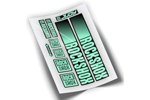 PEGATINEA Pegatinas Horquilla ROCKSHOX Judy 2021 Colores WP443 Menta