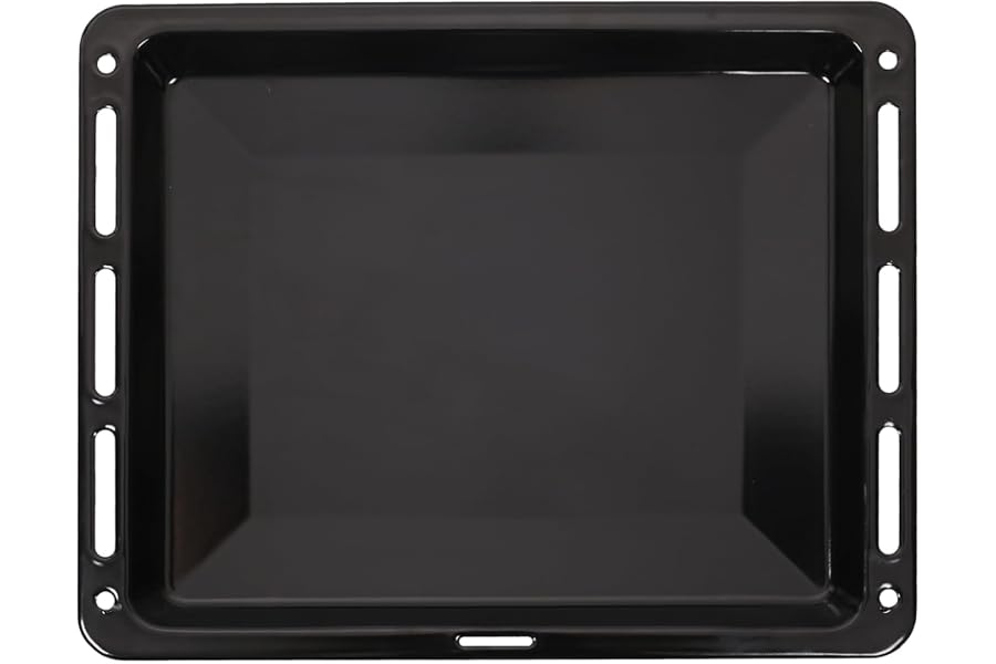 ICQN Bandeja Esmaltada para Horno 46x37x3 cm, Compatible con TEKA y Bosch