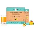 The Co Being Skin Glow Collagen Powder | Collagen Supplement for Skin and Hair | Formulated with Resveratrol, Glutathione | 10g x 30 Sachets | Mango Peach Flavour