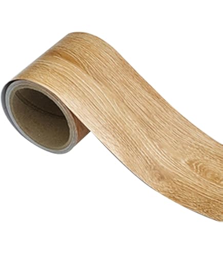 5M Wood Grain Patterned Duck Tape Wood Effect Repair Adhensive Duct Tape For Furniture Door Craft Dark Walnut - View #11