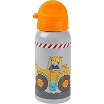 Sigikid Broodtrommel en drinkfles Bodo graafmachine cadeau Kiga school ABC-schutter jongen