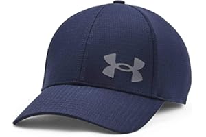 Under Armour Mens 2023 Golf96 Lightweight Woven Adjustable Baseball Cap