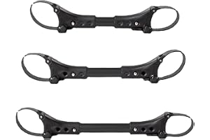 Twin Stroller Connector - Säker babyvagnslänk, universalledsdesign | justerbar, + remsystem stark, ABS hållbart material certifierat, - för spädbarn trillingar och fyrlingar utomhus