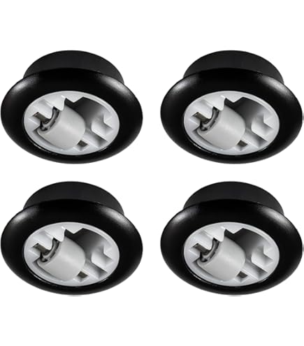 Wagner Roulette Pivotante, Diamètre 15 Mm, Boîtier En Plastique Noir