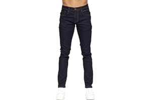 Duck and Cover - Mens 'MAYLEAD' Everyday Essential Slim Fit Stretch Jeans | 'TRANFOLD' Ripped Faded Abraised Effect Cotton Rich Straight Jeans - W30-W40 L30-L34
