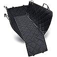 Waterproof Scratch Proof Nonslip Durable Soft Pet Back Seat Covers with Hammock Convertible for Cars Trucks and SUVs