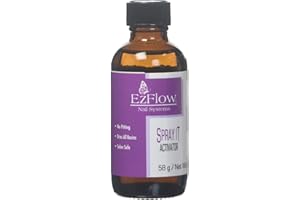 EZ Flow Fiber Glass Spray It Activator False Nails, 2 Fluid Ounce by EzFlow