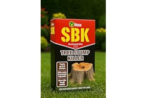 BOZEXPRO Vitax SBK Brushwood Killer, 250ml Concentrate, Tree Stump and Woody Weed Treatment, Glyphosate-free